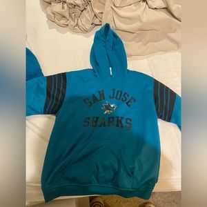 Youth San Jose Sharks Hockey Hoodie. Size:12/14 (Large)